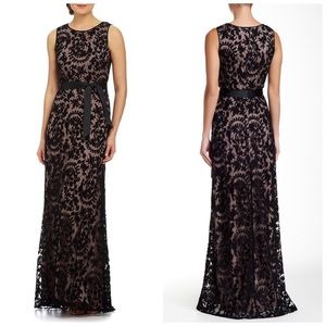 Adrianna Papell black long dress
